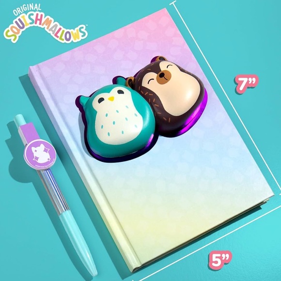 Squishmallows Diary Set with Pen and stickers - Picture 6 of 6